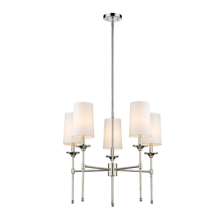 Z-Lite Emily 3033-5PN Chandelier Light - Polished Nickel