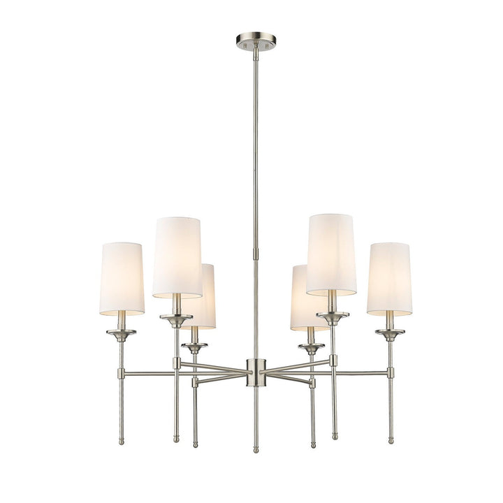 Z-Lite Emily 3033-6BN Chandelier Light - Brushed Nickel