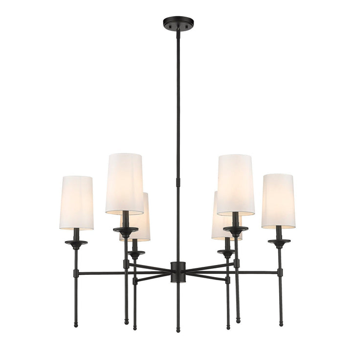 Z-Lite Emily 3033-6MB Chandelier Light - Matte Black