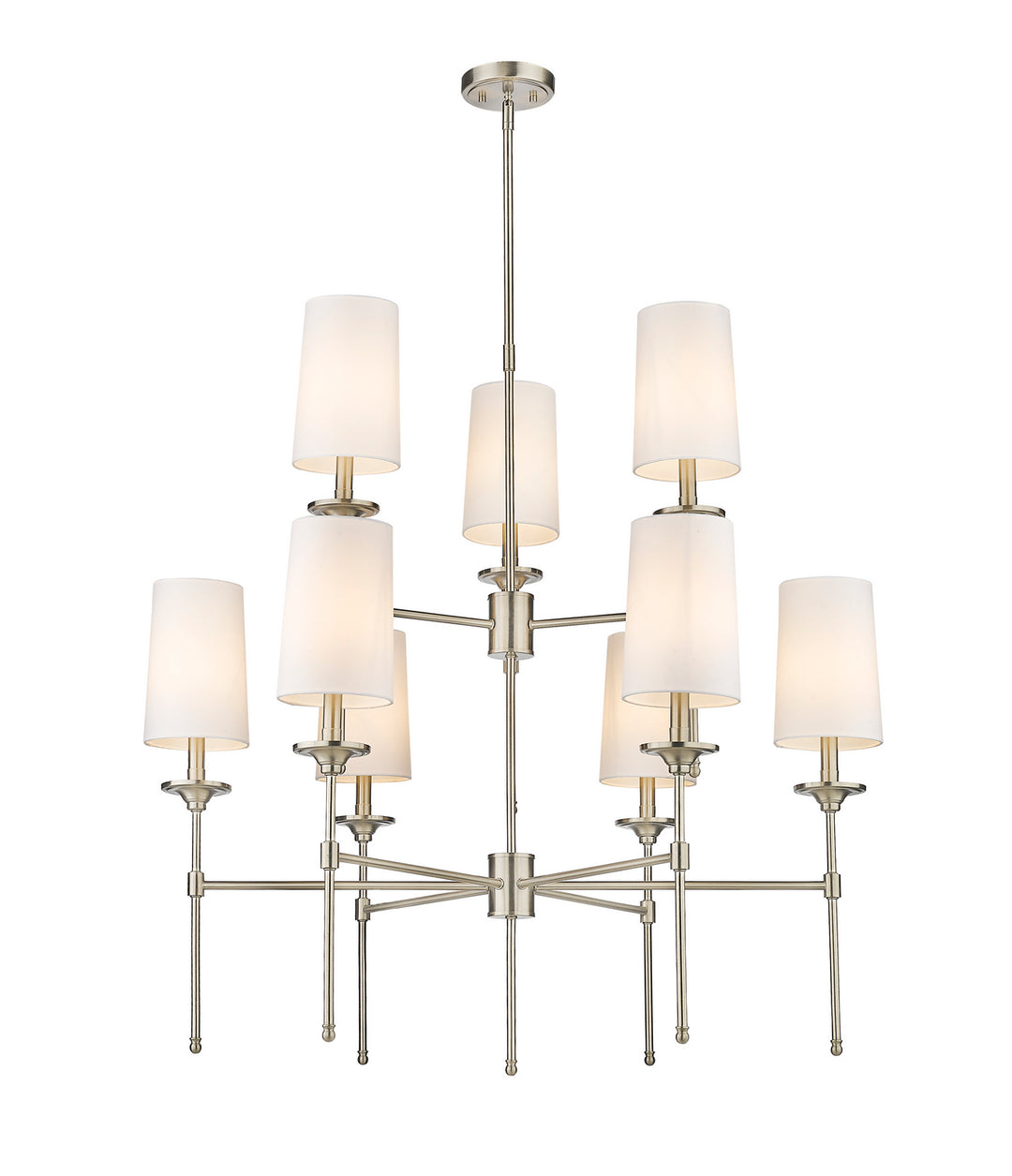 Z-Lite Emily 3033-9BN Chandelier Light - Brushed Nickel