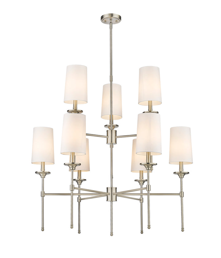 Z-Lite Emily 3033-9BN Chandelier Light - Brushed Nickel