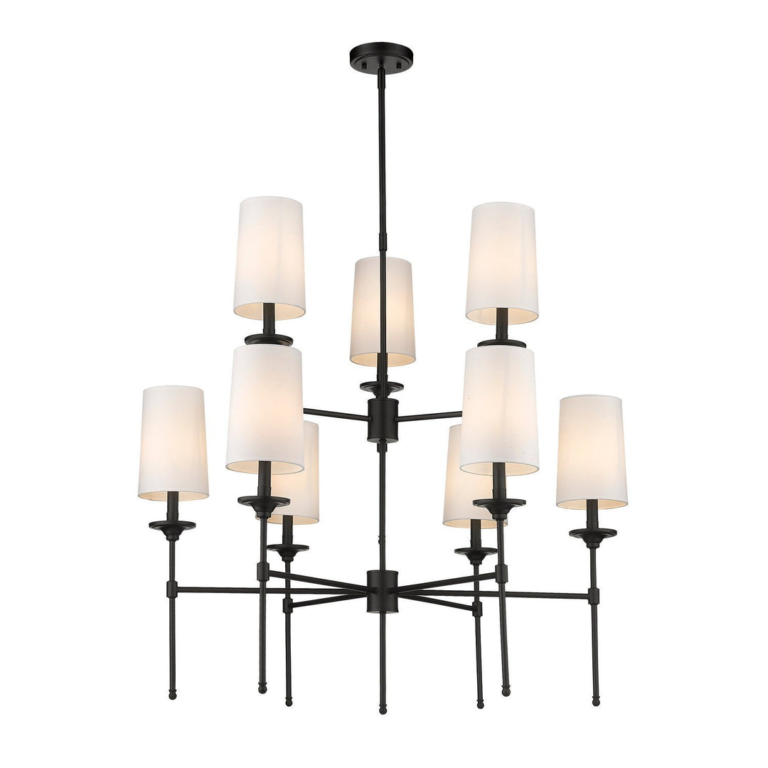 Z-Lite Emily 3033-9MB Chandelier Light - Matte Black