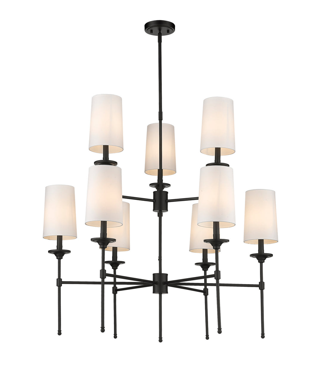 Z-Lite Emily 3033-9MB Chandelier Light - Matte Black