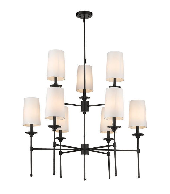 Z-Lite Emily 3033-9MB Chandelier Light - Matte Black