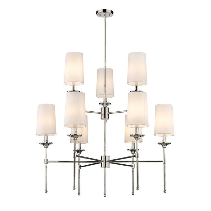 Z-Lite Emily 3033-9PN Chandelier Light - Polished Nickel