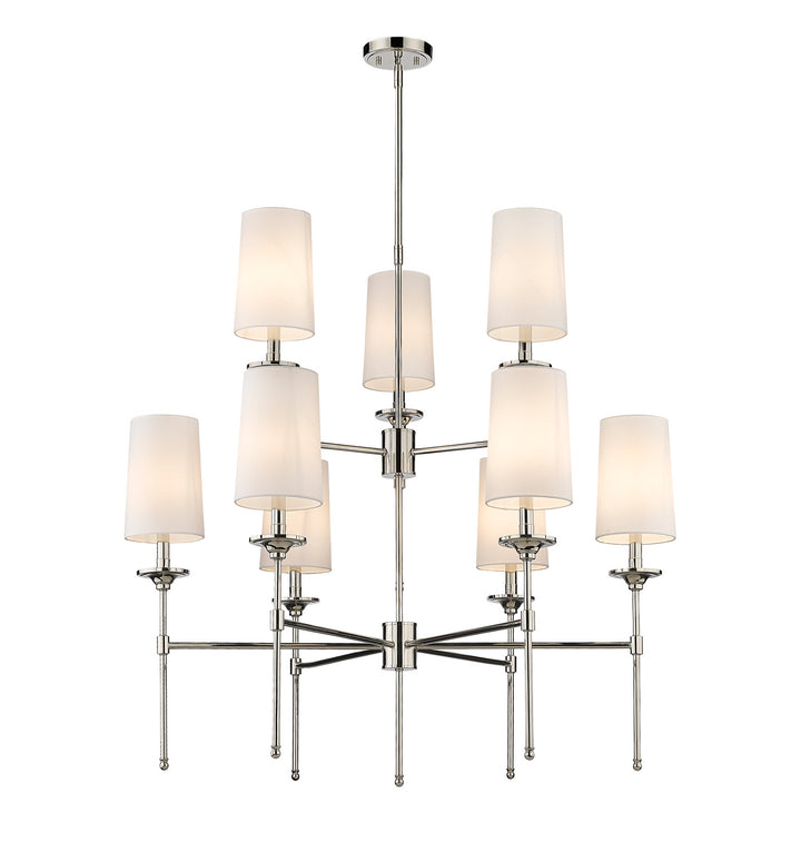 Z-Lite Emily 3033-9PN Chandelier Light - Polished Nickel