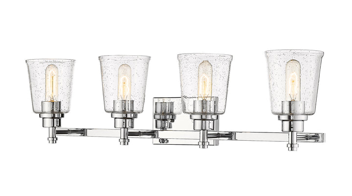 Z-Lite Bohin 464-4V-CH Bath Vanity Light 32 in. wide - Chrome
