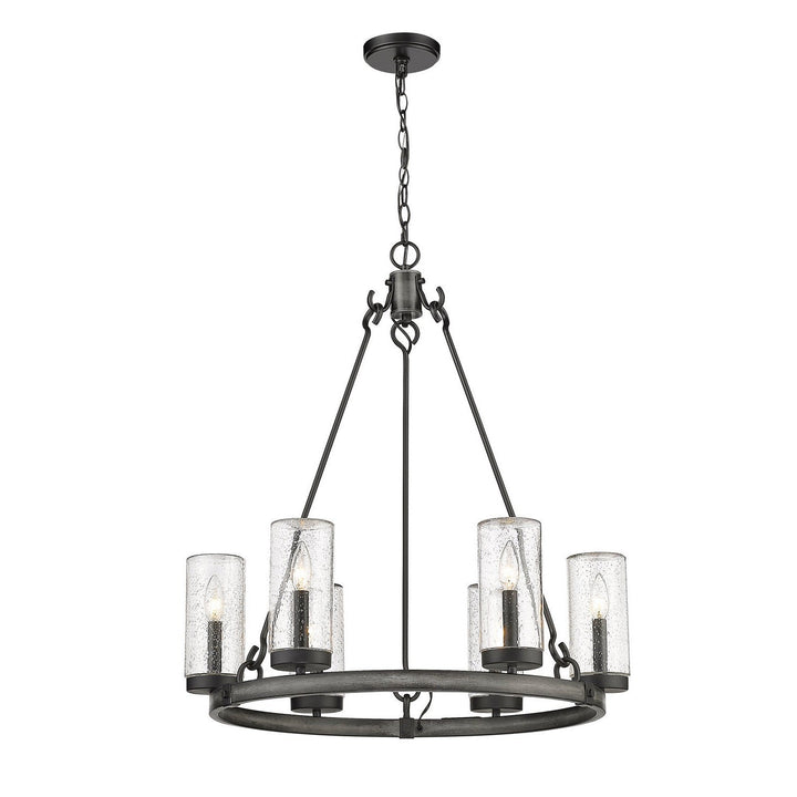 Z-Lite Lighting 589-6ABB  Marlow Outdoor Ashen Barnboard
