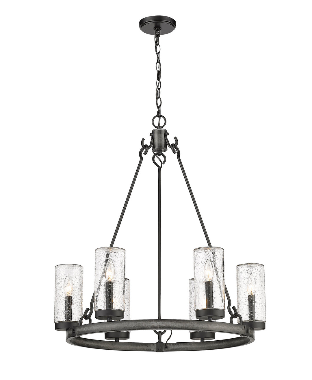Z-Lite Lighting 589-6ABB  Marlow Outdoor Ashen Barnboard