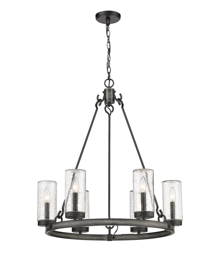 Z-Lite Lighting 589-6ABB  Marlow Outdoor Ashen Barnboard