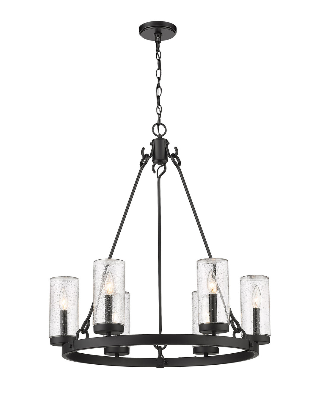 Z-Lite Lighting 589-6BK  Marlow Outdoor Matte Black