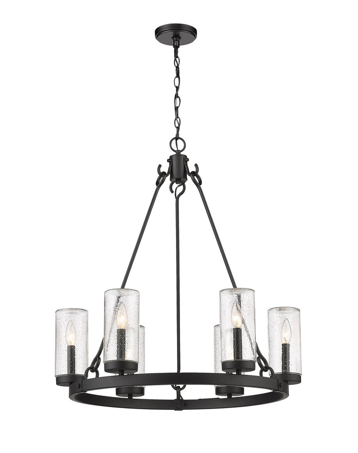 Z-Lite Lighting 589-6BK  Marlow Outdoor Matte Black