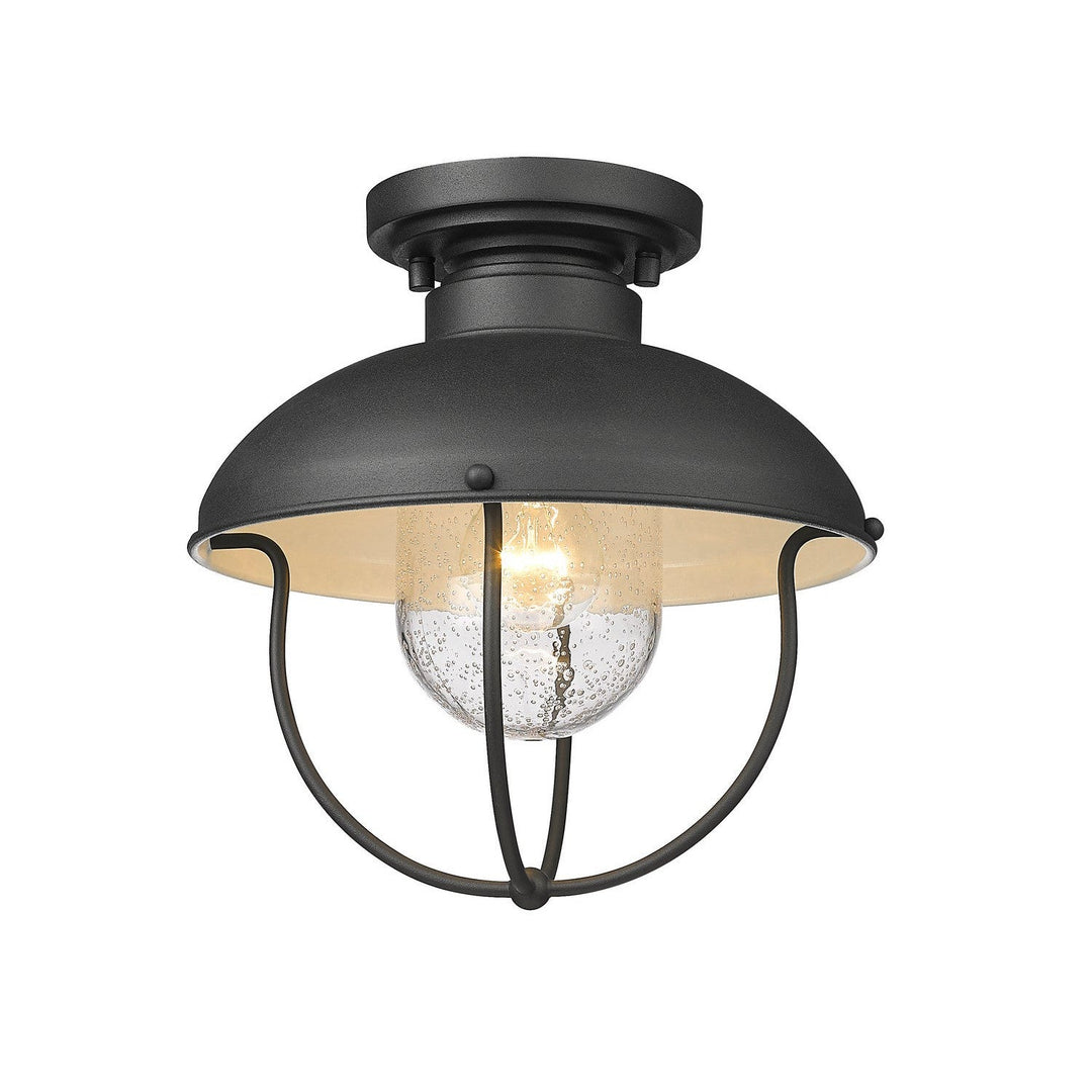 Z-Lite Lighting 590F-BK  Ansel Outdoor Black