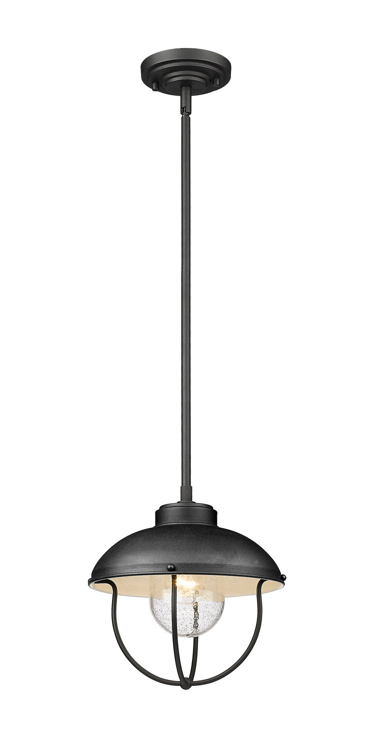 Z-Lite Lighting 590P-BK  Ansel Outdoor Black