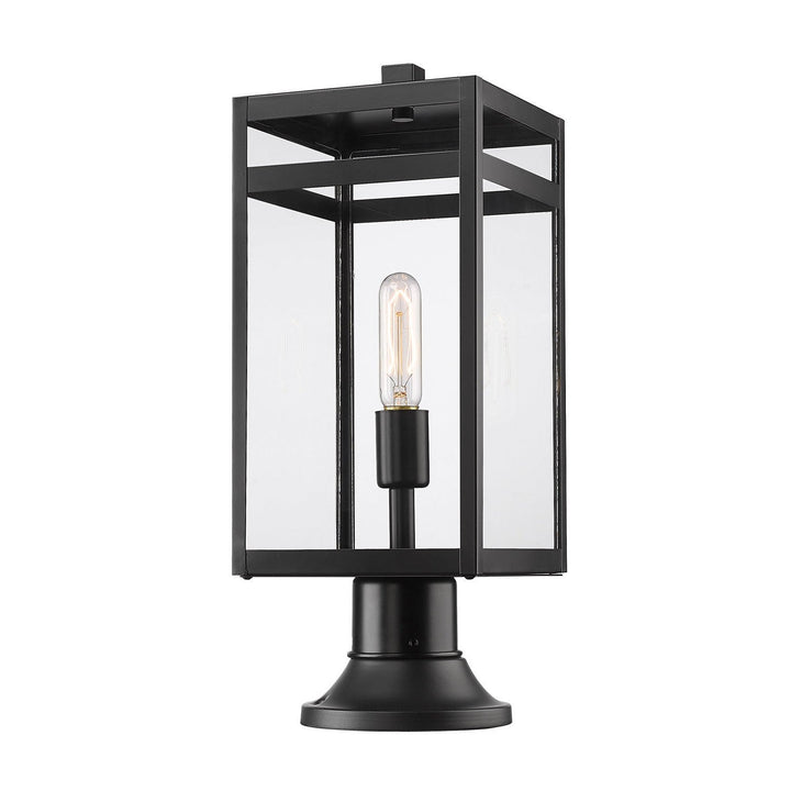 Z-Lite Lighting 596PHMR-553PM-BK  Nuri Outdoor Black