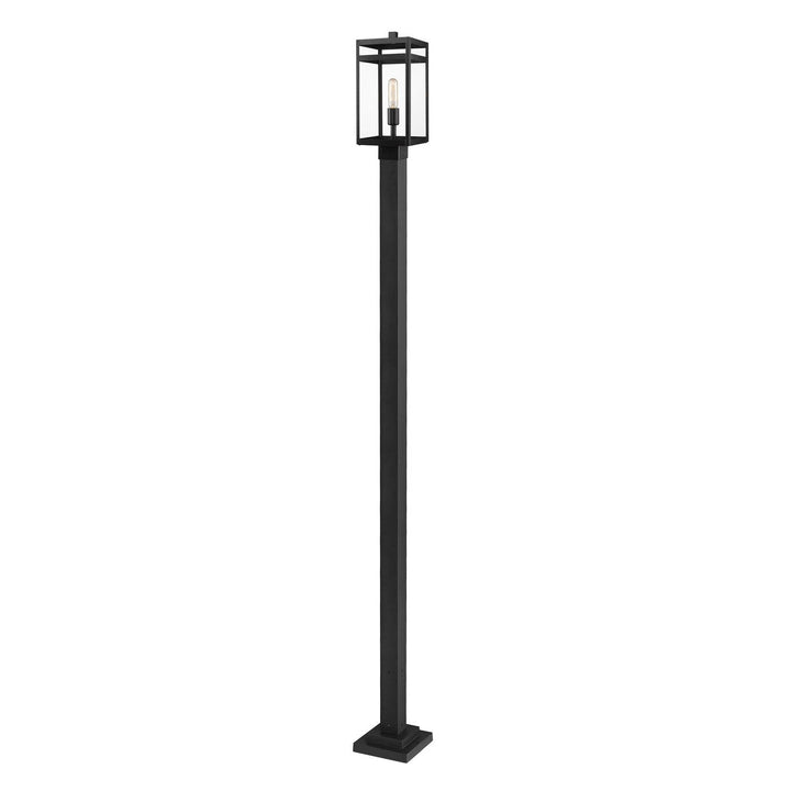 Z-Lite Lighting 596PHMS-536P-BK  Nuri Outdoor Black