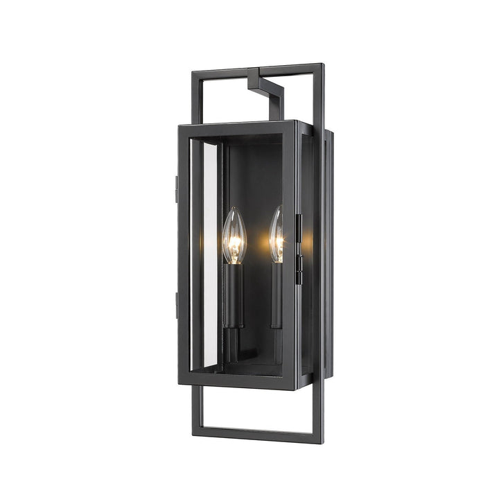 Z-Lite Lighting 598S-BK  Lucian Outdoor Black