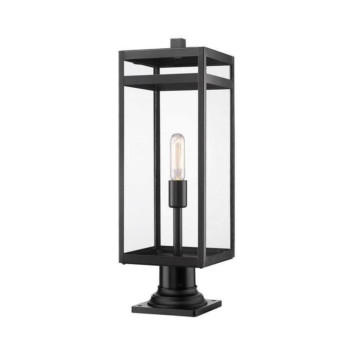 Z-Lite Lighting 596PHBR-533PM-BK  Nuri Outdoor Black