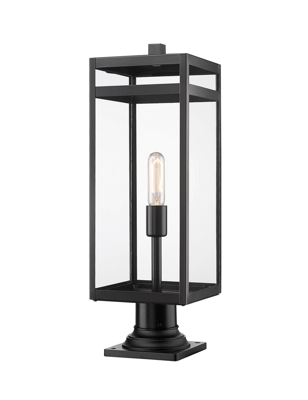 Z-Lite Lighting 596PHBR-533PM-BK  Nuri Outdoor Black