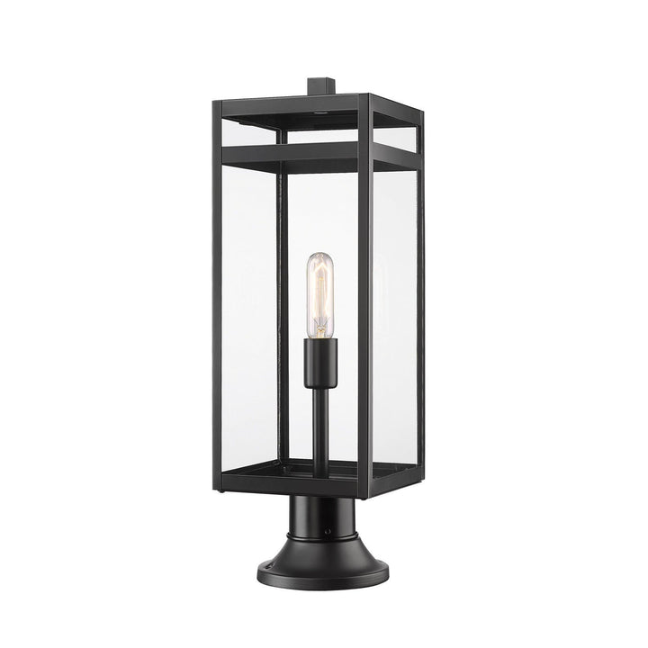 Z-Lite Lighting 596PHBR-553PM-BK  Nuri Outdoor Black