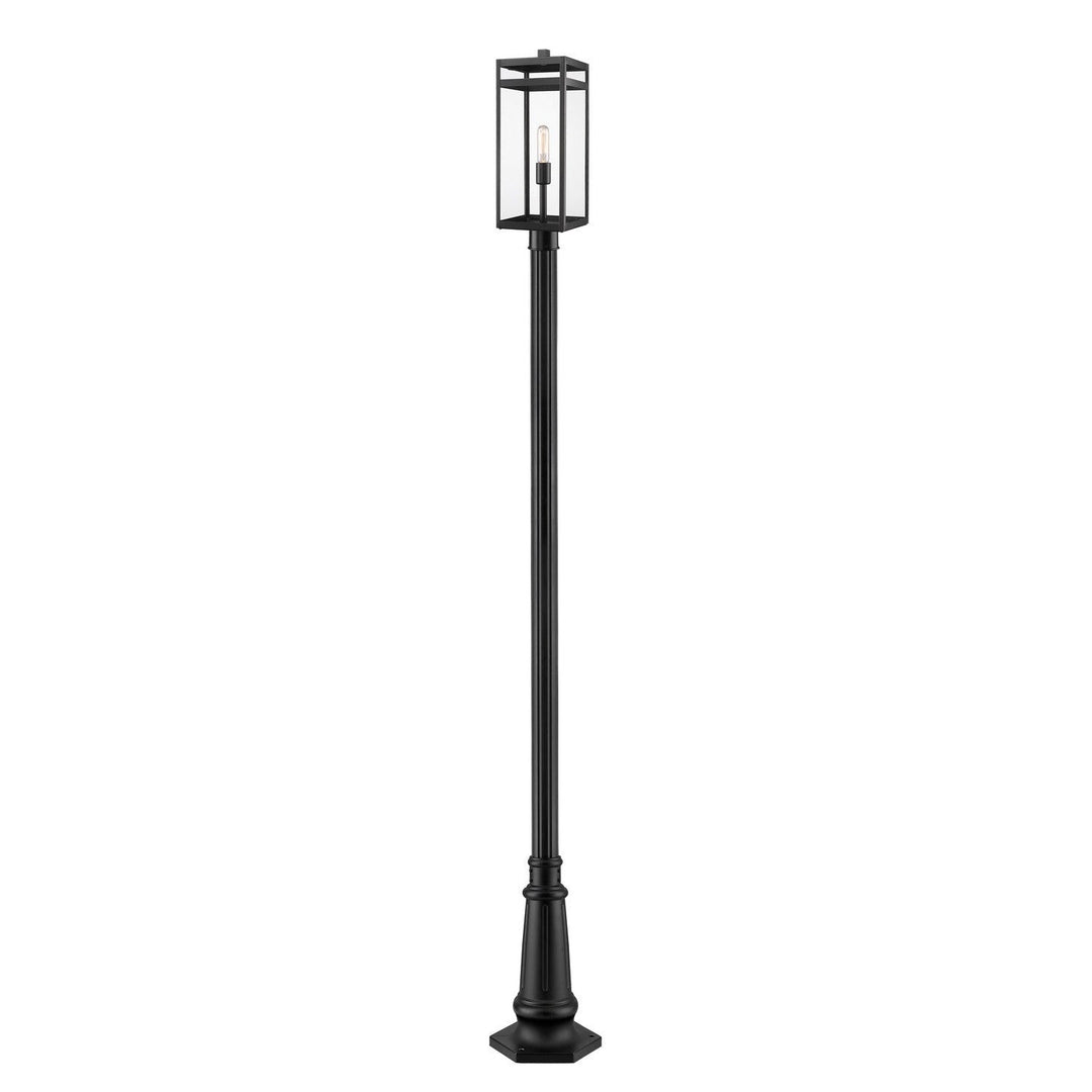 Z-Lite Lighting 596PHBR-557P-BK  Nuri Outdoor Black
