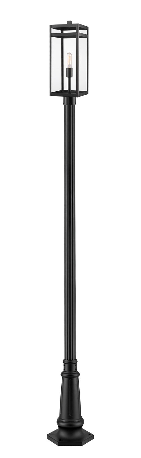 Z-Lite Lighting 596PHBR-557P-BK  Nuri Outdoor Black