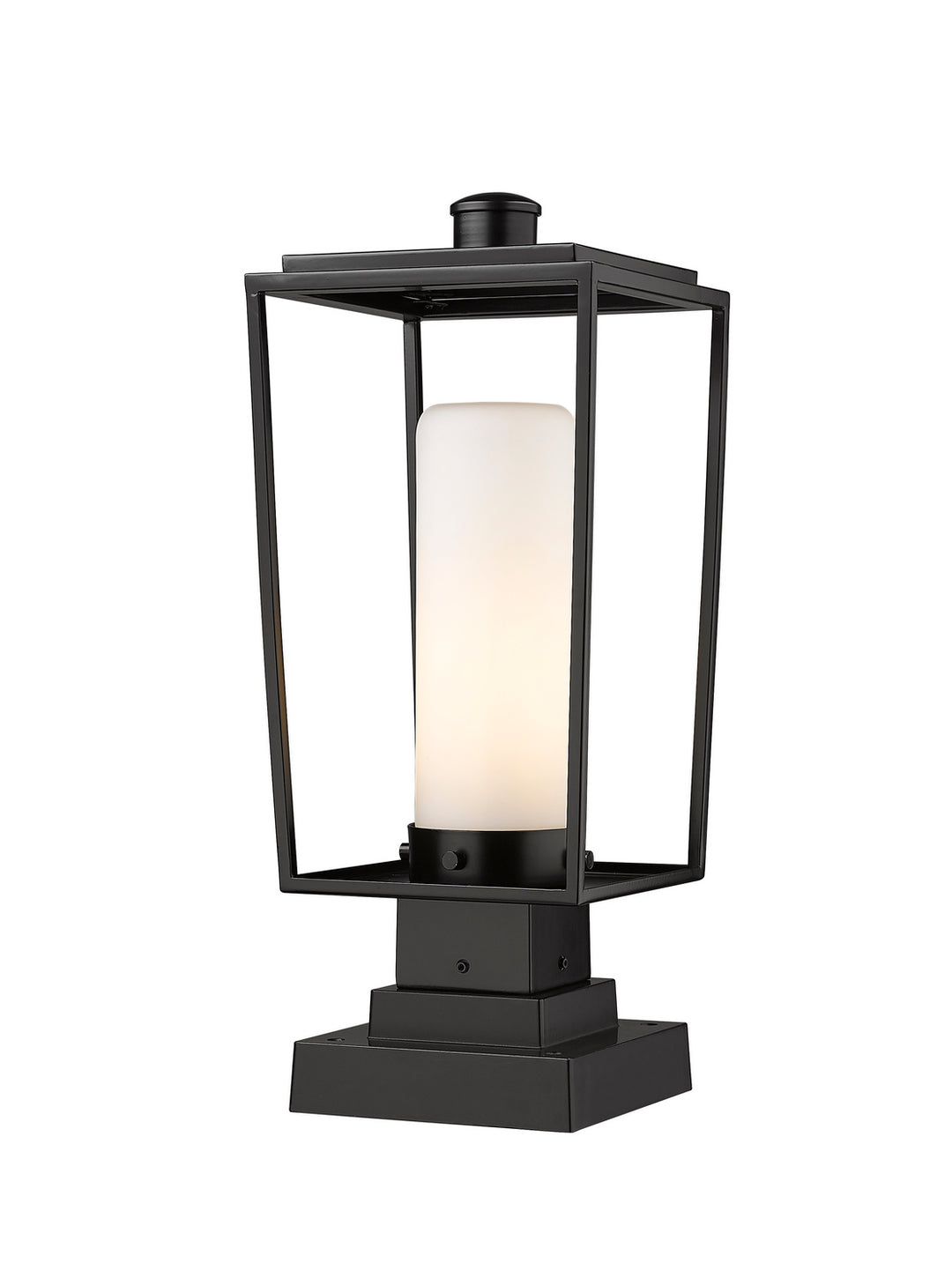 Z-Lite Lighting 595PHMS-SQPM-BK  Sheridan Outdoor Black