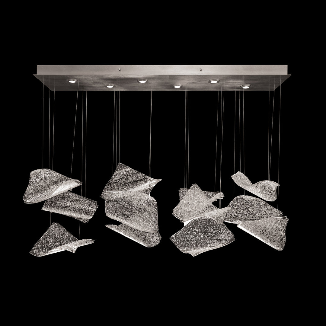 Fine Art Elevate 895140-161ST Pendant Light - Silver Leaf