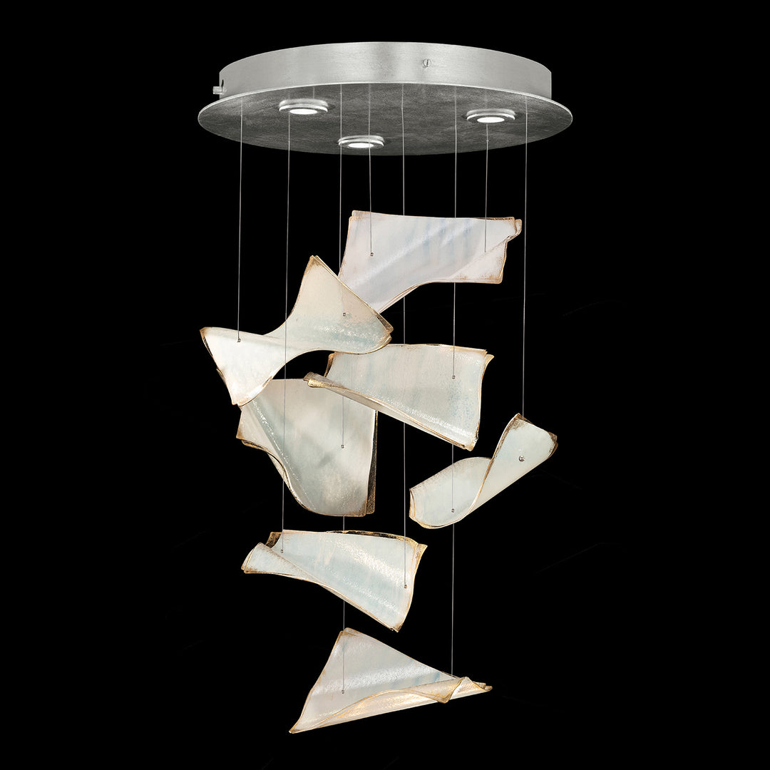 Fine Art Elevate 895640-171ST Chandelier Light - Silver Leaf