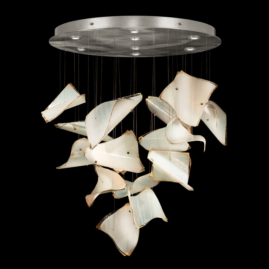 Fine Art Elevate 895840-172ST Chandelier Light - Silver Leaf