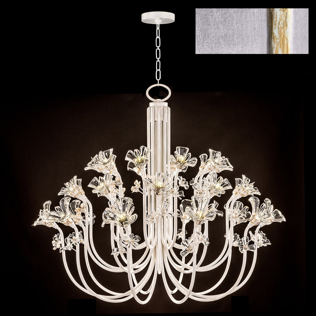 Fine Art Azu 918640-1ST Chandelier Light - Silver