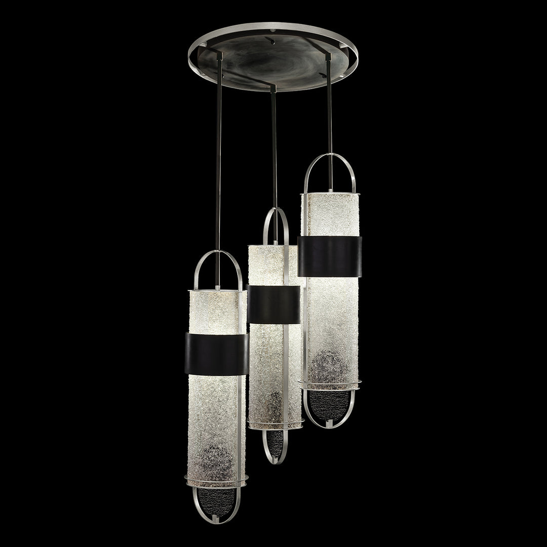 Fine Art Bond 925340-11ST Pendant Light - Black/Silver