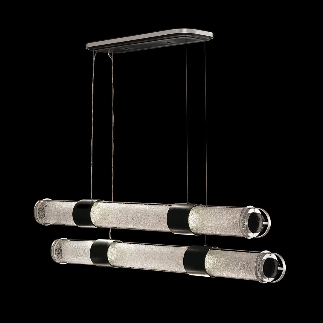 Fine Art Bond 926240-11ST Pendant Light - Black/Silver