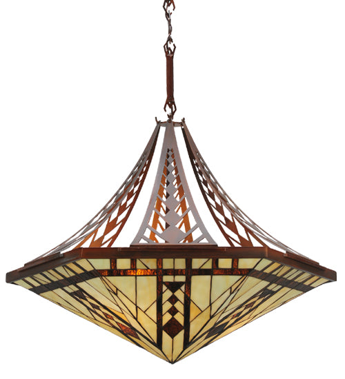 Meyda Tiffany Sonoma 115997 Pendant Light - Red Rust