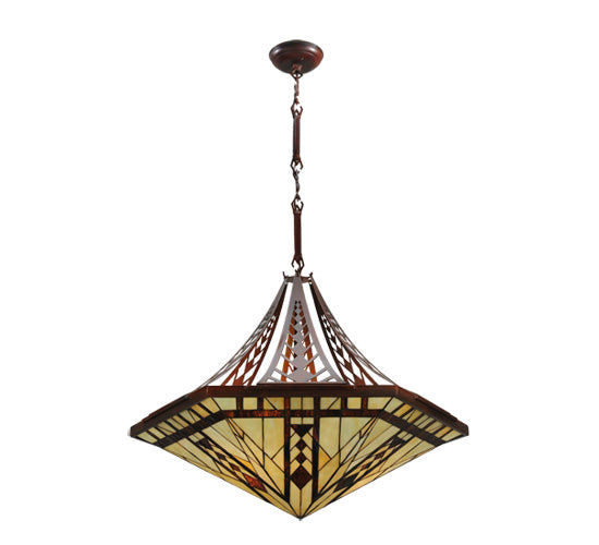 Meyda Tiffany Sonoma 115997 Pendant Light - Red Rust