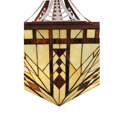 Meyda Tiffany Sonoma 115997 Pendant Light - Red Rust