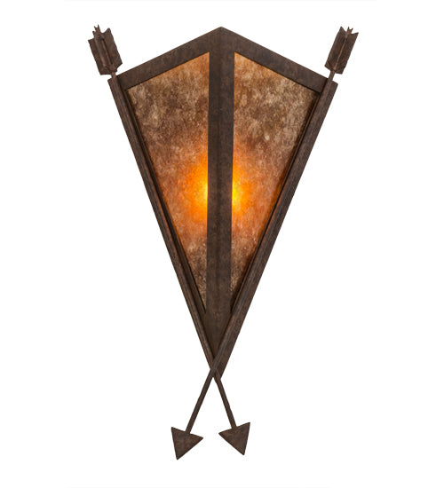 Meyda Tiffany Desert Arrow 116062 Wall Light - Rust