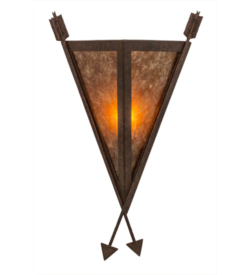 Meyda Tiffany Desert Arrow 116062 Wall Light - Rust