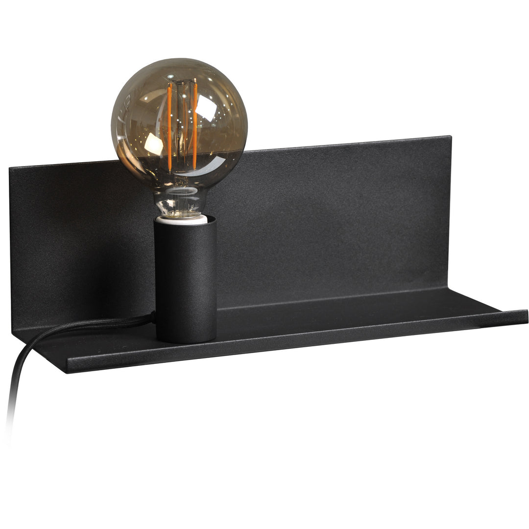 Renwil Diamond WS047 Wall Light - Powder Coated, Textured Black