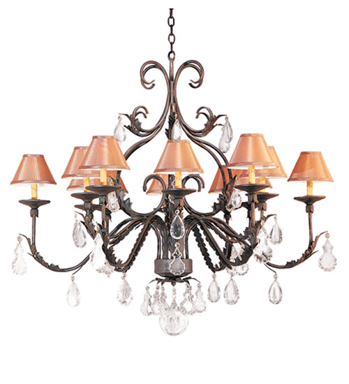 Meyda Tiffany French Elegance 116072 Chandelier Light - Crystal