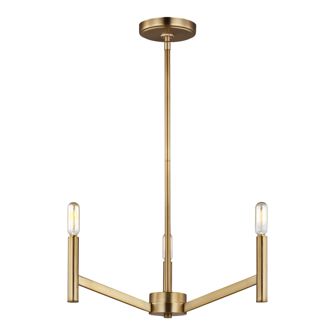 Visual Comfort Studio Vector 3124303-848 Chandelier Light - Satin Brass