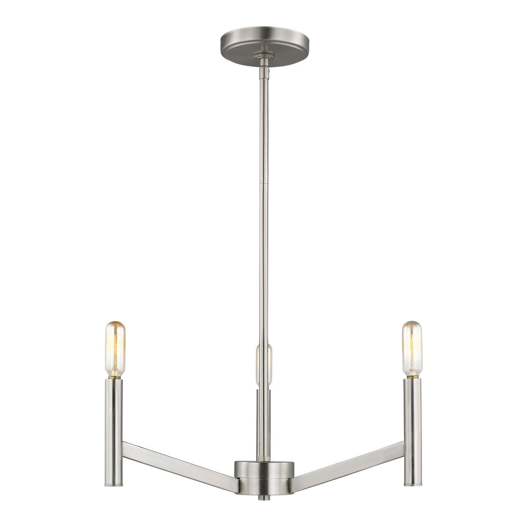 Visual Comfort Studio Vector 3124303-962 Chandelier Light - Brushed Nickel