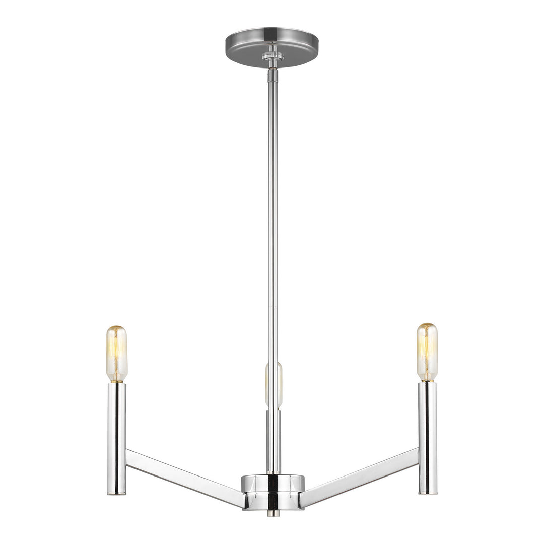 Visual Comfort Studio Vector 3124303EN-05 Chandelier Light - Chrome