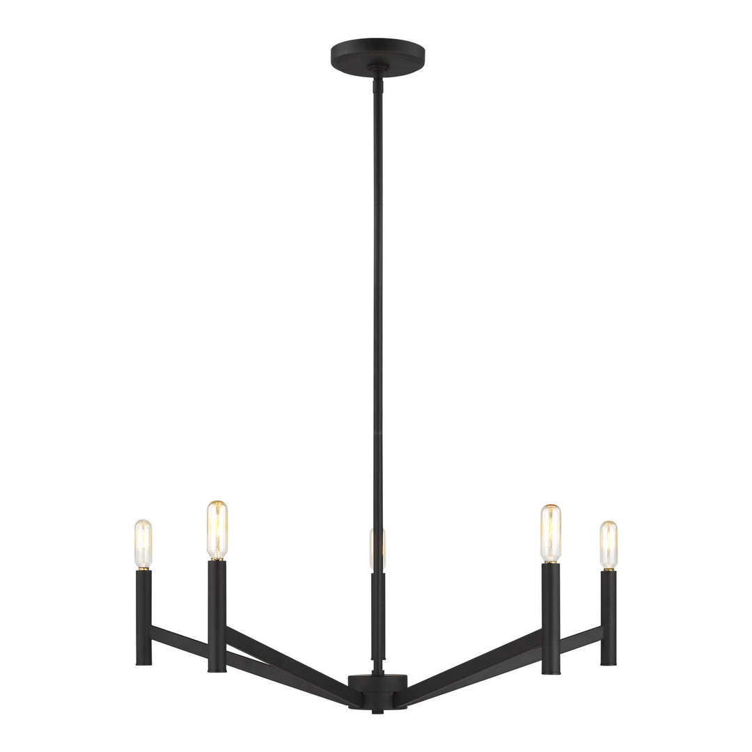 Visual Comfort Studio Vector 3124305EN-112 Chandelier Light - Midnight Black