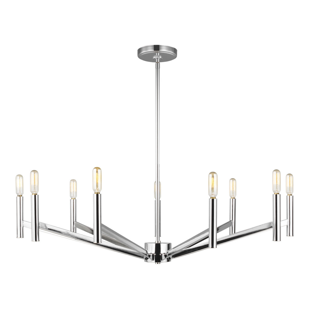 Visual Comfort Studio Vector 3124309-05 Chandelier Light - Chrome