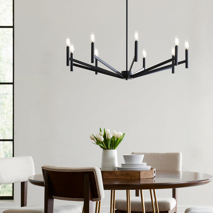 Visual Comfort Studio Vector 3124309-112 Chandelier Light - Midnight Black