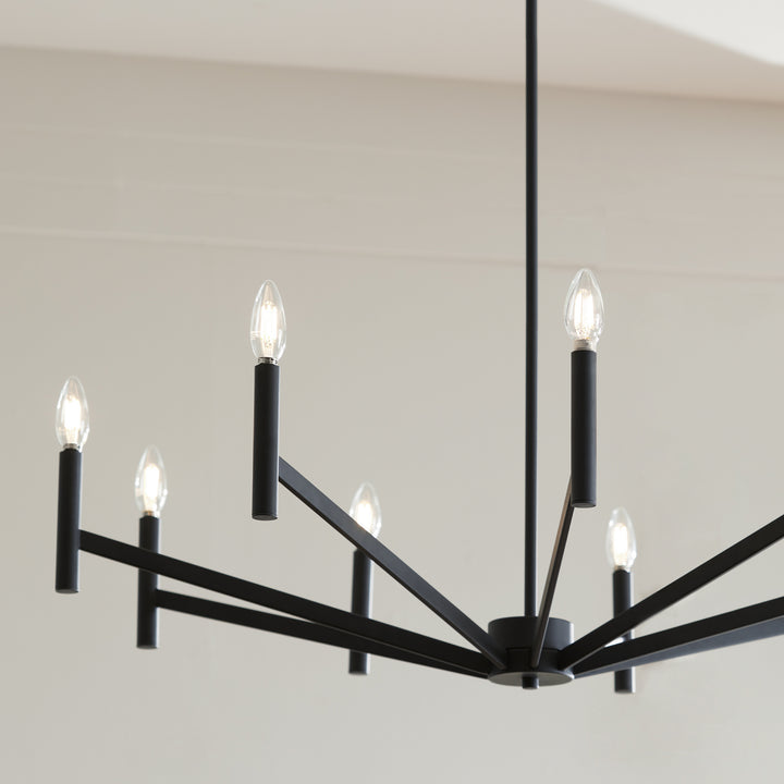 Visual Comfort Studio Vector 3124309-112 Chandelier Light - Midnight Black