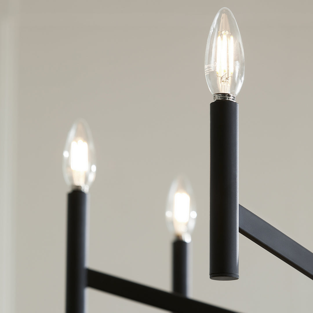 Visual Comfort Studio Vector 3124309-112 Chandelier Light - Midnight Black
