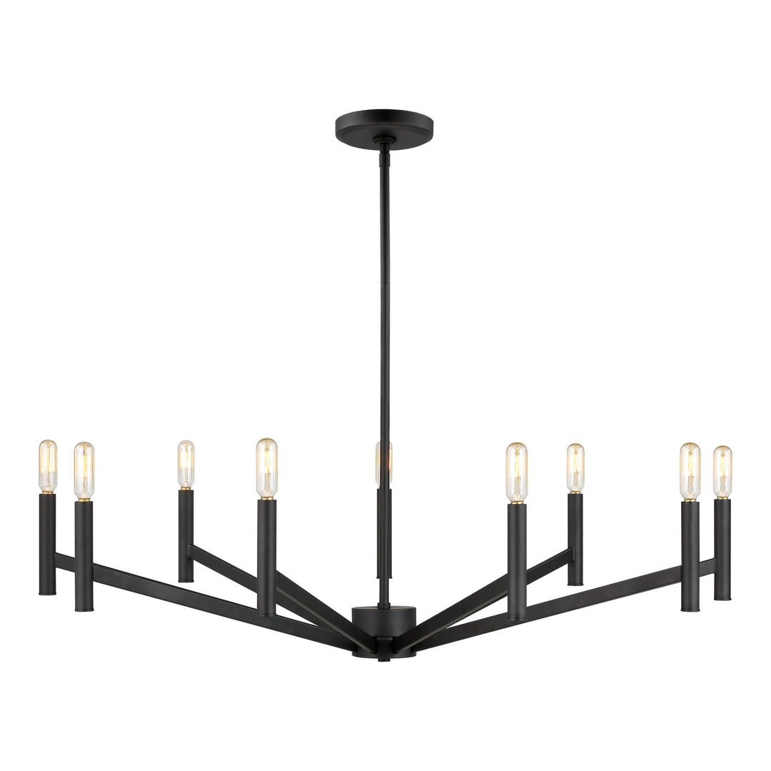 Visual Comfort Studio Vector 3124309-112 Chandelier Light - Midnight Black