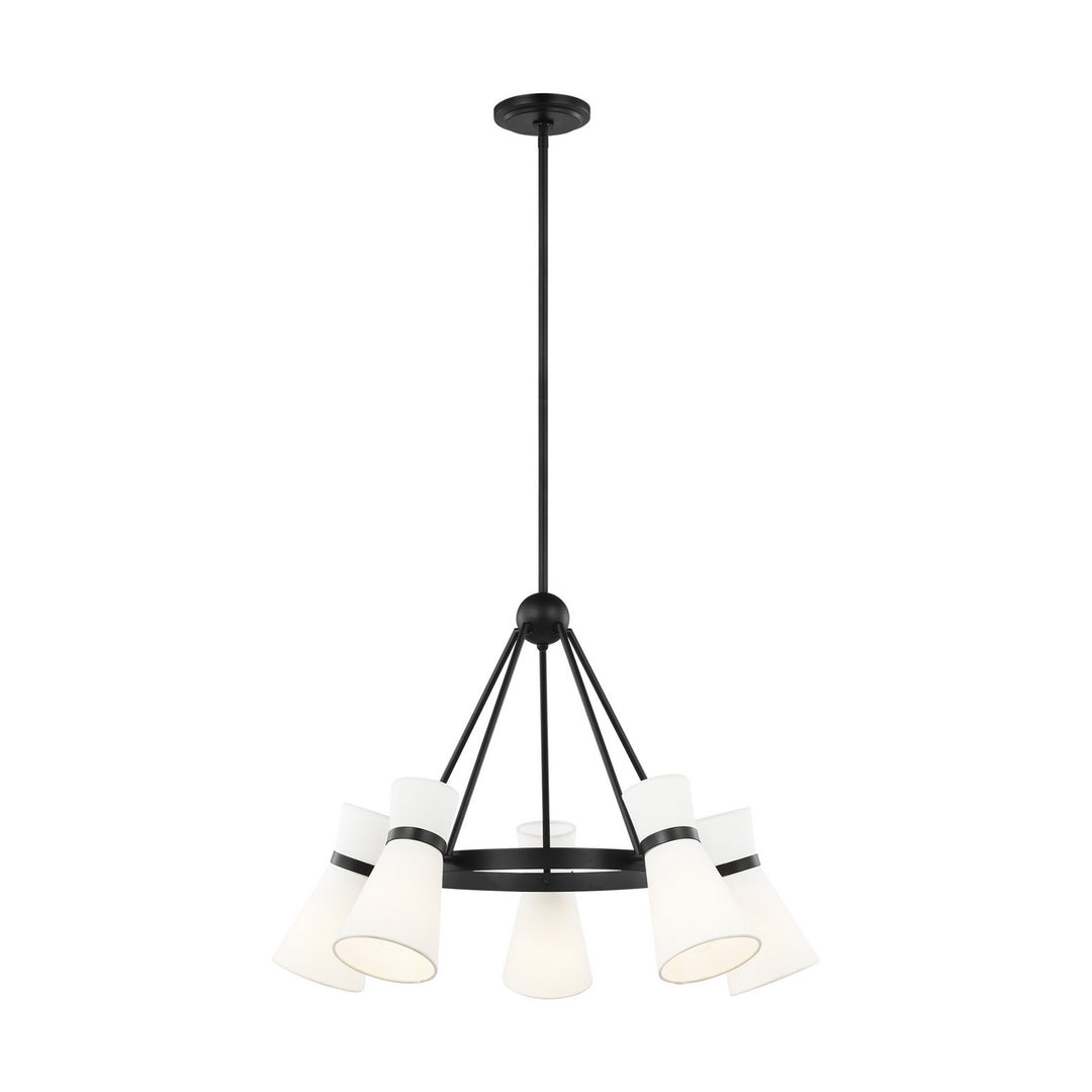 Visual Comfort Studio Clark 3190505-112 Chandelier Light - Midnight Black